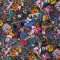 Preview: Dekodruck "Linde" Retro-Musikinstrumente Bunt by Swafing